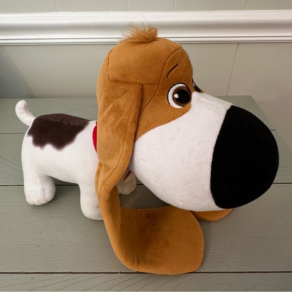 Secret Life of Pets 2 "Tiny" Dog Plush Bassett Hound Big Head 24" Huge 22" ears - Picture 9 of 9